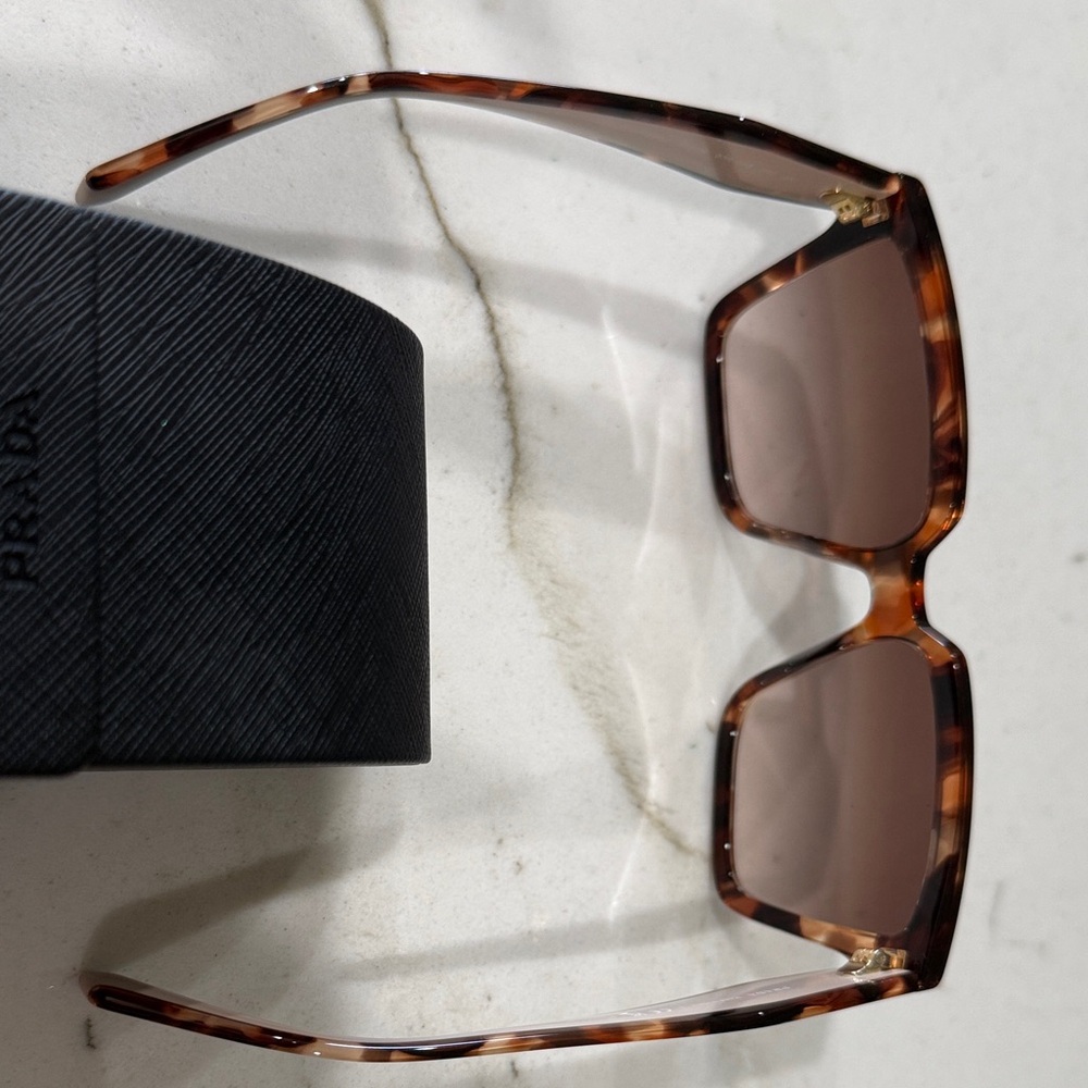 Prada Amber Gradient Square Frame Sunglasses - image 3